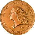 1945 United States Assay Commission Medal. Designs by Augustin Dupre. JK AC-90. Rarity-7. Bronze. Ed