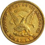 1853 United States Assay Office of Gold $20. K-18. Rarity-2. 900 THOUS. EF-45 (PCGS).