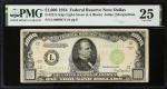 Fr. 2211-Klgs. 1934 $1000 Federal Reserve Note. PMG Very Fine 25.