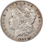1890-CC Morgan Silver Dollar. VF Details--Cleaned (PCGS).