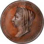 GREAT BRITAIN. Victoria Golden Jubilee Bronze Medal, 1887. PCGS SPECIMEN-67 Gold Shield.