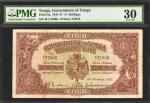 TONGA. Government of Tonga. 4 Shillings, 1941-47. P-9a. PMG Very Fine 30.