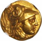 MACEDON. Kingdom of Macedon. Alexander III (the Great), 336-323 B.C. AV Stater (8.52 gms), Abydus Mi