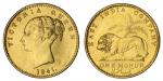 British India. East India Company. Regal Coinage. Victoria, Queen (1837-1876). Mohur, 1841. Head lef