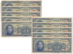 1949年（民国三十八年）广东省银行银大洋票一圆10张连号
