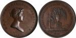 1817年英国夏洛特公主大婚纪念铜制样章 PCGS SP63 34619942