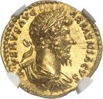 EMPIRE ROMAIN Lucius Verus (161-169). Aureus 163-164, Rome.