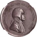 1800 Washington Hero of Freedom Medal. Copper. 39 mm. Baker-79BA. MS-62 BN (NGC).