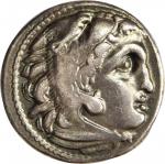 MACEDON. Kingdom of Macedon. Philip III, 323-317 B.C. AR Drachm (4.24 gms), Kolophon Mint, ca. 322-3