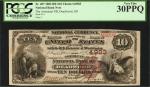 1882年10美元 PCGS BG VF 30