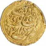 1865年新疆浩罕汗国1 蒂拉金币 PCGS AU Details