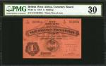 BRITISH WEST AFRICA. Currency Board. 1 Shilling, 1918. P-1a. PMG Very Fine 30.
