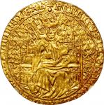 1492年英国亨利七世金币 NGC AU 50 Great Britain. 1492 Henry VII