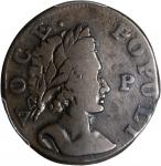 1760 Voce Populi Halfpenny. Nelson-12, W-13950. Rarity-3. P in Front of Face. Fine-15 (PCGS).