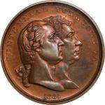 1881 Yorktown Centennial Medal. By Peter L. Krider. Musante GW-963, Baker-452A. Bronze. Specimen-65 