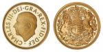 Charles III (2022-), Queen Elizabeth Memorial Issues, Piedfort Proof Gold Sovereign, 2022, CHARLES I