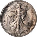 1916 Walking Liberty Half Dollar. MS-65 (NGC).