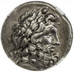 Ancient - Greek，THESSALY: AR double victoriatus (6.06g), 2nd-1st Centuries BC, cf. Sear-2232, head o