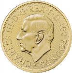 2023 Royal Succession Gold 1 Ounce Britannia, #2 Coin Struck Under King Charles III. Assay Master Si