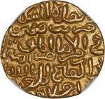 1351-88年印度1章嘎。INDIA. Tangka, ND (AH 752-790 [A.D. 1351-88]). Firuz Shah Tughluq. NGC MS-63.