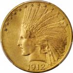 1912-S Indian Eagle. MS-63+ (PCGS).