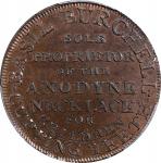 GREAT BRITAIN. Trade Tokens. Middlesex. Burchells. Copper 1/2 Penny Token, ND (ca. 1790). PCGS MS-65