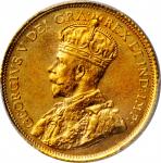 CANADA. 5 Dollars, 1912. Ottawa Mint. PCGS SPECIMEN-67 Gold Shield.