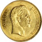 VENEZUELA. 100 Bolivares, 1889. Caracas Mint. PCGS MS-61 Gold Shield.