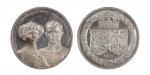 1913年德国布伦瑞克王子和普鲁士公主结婚纪念银样章 PCGS SP63，36830487