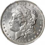1886-O Morgan Silver Dollar. AU-58 (NGC).