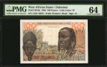 WEST AFRICAN STATES. Banque Centrale Des Etats De LAfrique De LOuest. 100 Francs, 1965. P-201Be. PMG