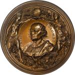 1892-1893 Worlds Columbian Exposition. Cristoforo Colombo Medal. By Luigi Pogliaghi (designer) and A