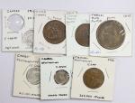 Group Lots - World Coins. CANADA: LOT of 7 diverse coins and tokens, including Canada: 1911 5 cents;