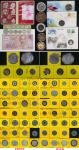 Worldwide; 1839-2006, Lot of approximate 54 coins medals and banknote from various countries. (1 Lot