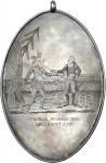 1795年乔治-华盛顿印第安人和平奖章 近未流通 1795 George Washington Indian Peace Medal