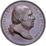 World coins and medals. FRANCIA Luigi XVII (1814-1815) Medaglia 1816 nozze Duca di Berry e Maria Car
