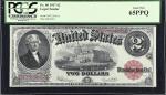 Fr. 60. 1917 $2  Legal Tender Note. PCGS Currency Gem New 65 PPQ.
