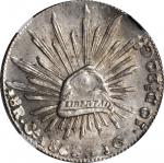 MEXICO. 8 Reales, 1868-Ca JG. Chihuahua Mint. NGC MS-63.