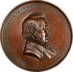 Undated (ca. 1861) Dr. Frederick Rose Medal. By Anthony C. Paquet. Julian PE-29. Bronze. About Uncir