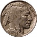 1918-S Buffalo Nickel. AU Details--Planchet Flaw (PCGS).
