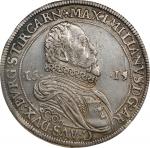 AUSTRIA. Holy Roman Empire. Taler, 1615-CO. Hall Mint. Archduke Maximilian III. PCGS AU-50.