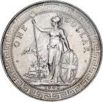 GREAT BRITAIN. Trade Dollar, 1908/7-B. NGC MS-64.