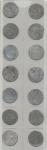 Coins, Swedish possessions, Riga. Gustav II Adolf, 1/24 taler, various dates in mixed grades. In tot