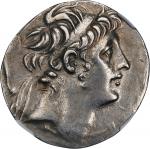 SYRIA. Seleukid Kingdom. Antiochos IX Kyzikenos, 115-95 B.C. AR Tetradrachm, Ake-Ptolemais Mint, ca.