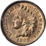 1909-S Indian Cent. MS-65 RB (PCGS). CAC.