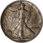 1916 Walking Liberty Half Dollar. AU-50 (NGC).