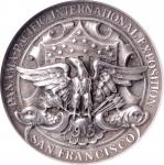 1915 Panama-Pacific International Exposition Award Medal. Silver. MS-65 (NGC).