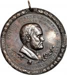 1871 Ulysses S. Grant Indian Peace Medal. Silver. Julian IP-42, Prucha-53. Choice Extremely Fine.