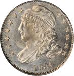 1834 Capped Bust Dime. JR-7. Rarity-2. Small 4. MS-64 (PCGS). CAC. OGH.