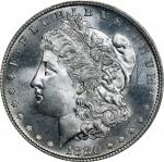 1880-S Morgan Silver Dollar. MS-66+ (PCGS).